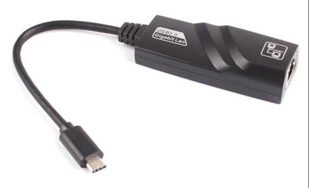 USB 3.1 Type C To RJ45 Gigabit Ethernet Ağ Adaptör Kart 1000Mbps - 4