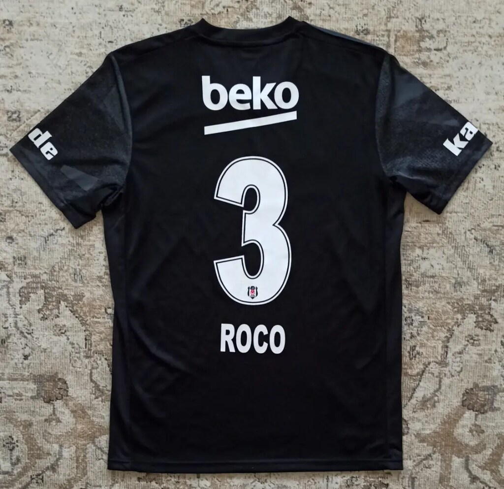 2019-2020 Sezonu Enzo Roco Orijinal Beşiktaş Deplasman Forma Adidas - 2