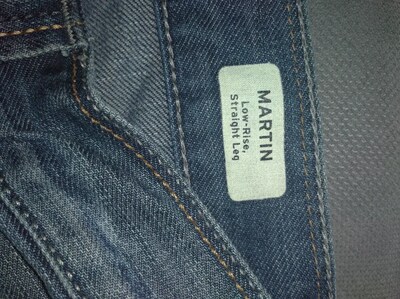 KOT PANTOLON MAVİ JEANS MARTİN