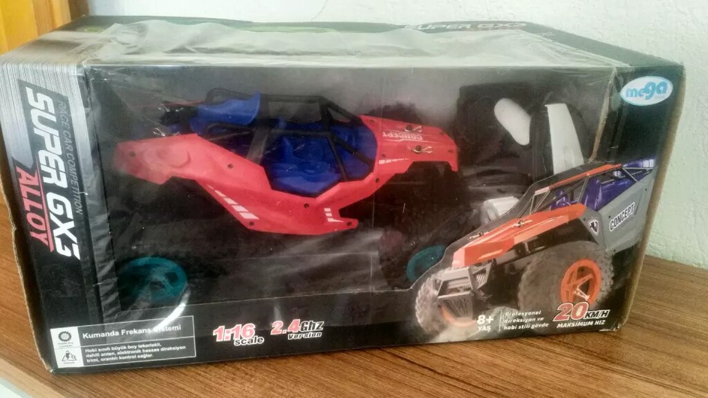 Uzaktan kumandalı şarjlı jeep arazi araç. 30cm uzunluk - 12