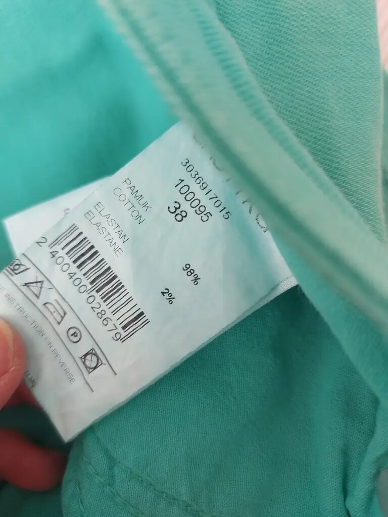 Fabrika 38 beden esneyen kot kumaş. - 4