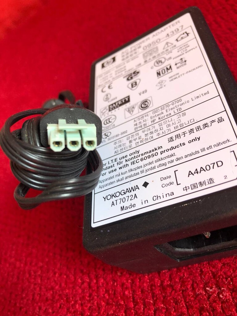 Orjinal HP 0950-4397 Printer Yazıcı Adaptörü - 4