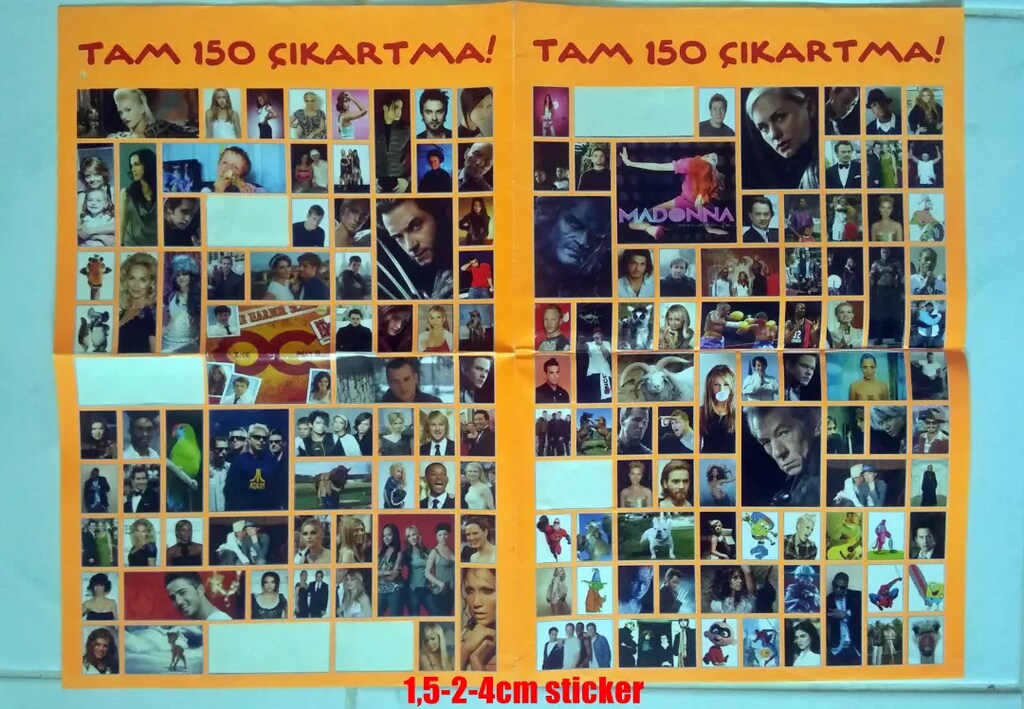 Ünlü stickerları - 4