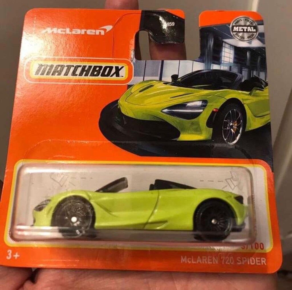 Matchbox maclaren 720 spider