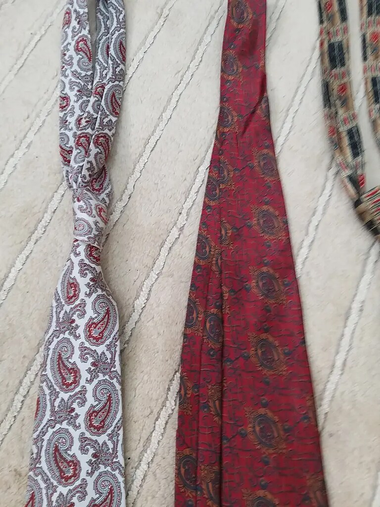 cok güzel antika kravatlar eşsiz guzellikte adet 2500 tl - 4