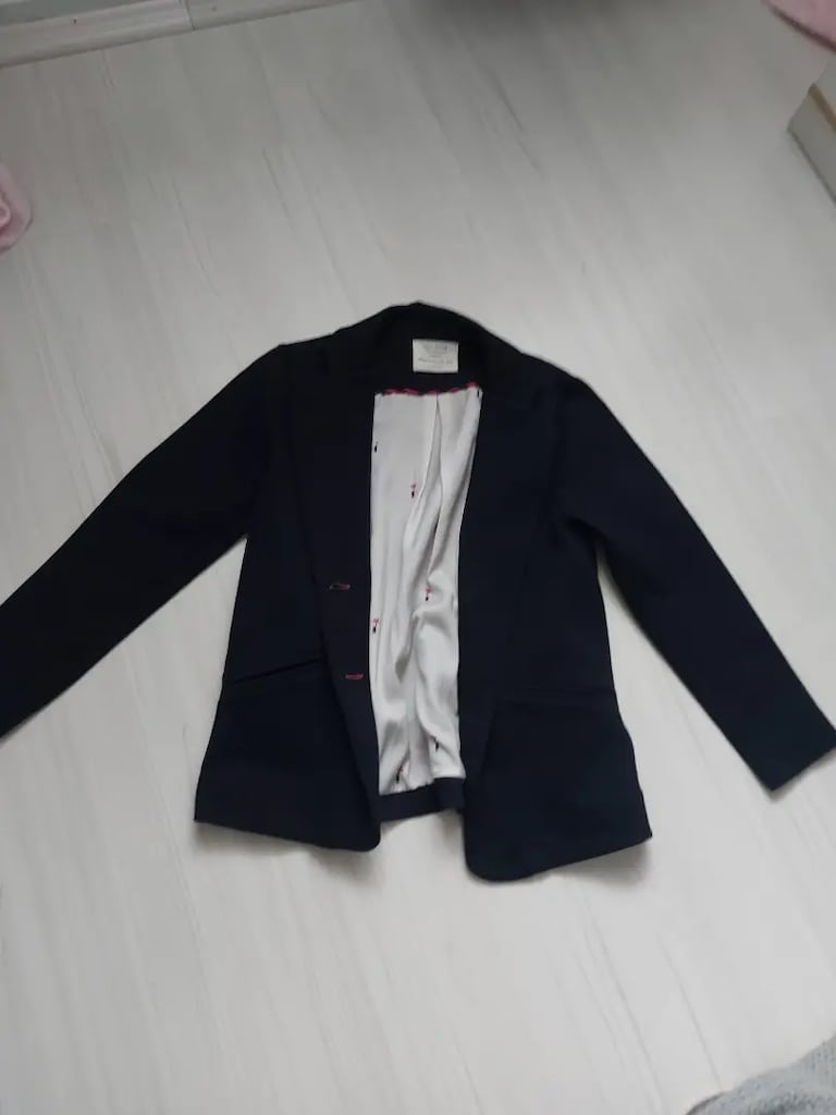 Zara 9-10 yas triko ceket astarli