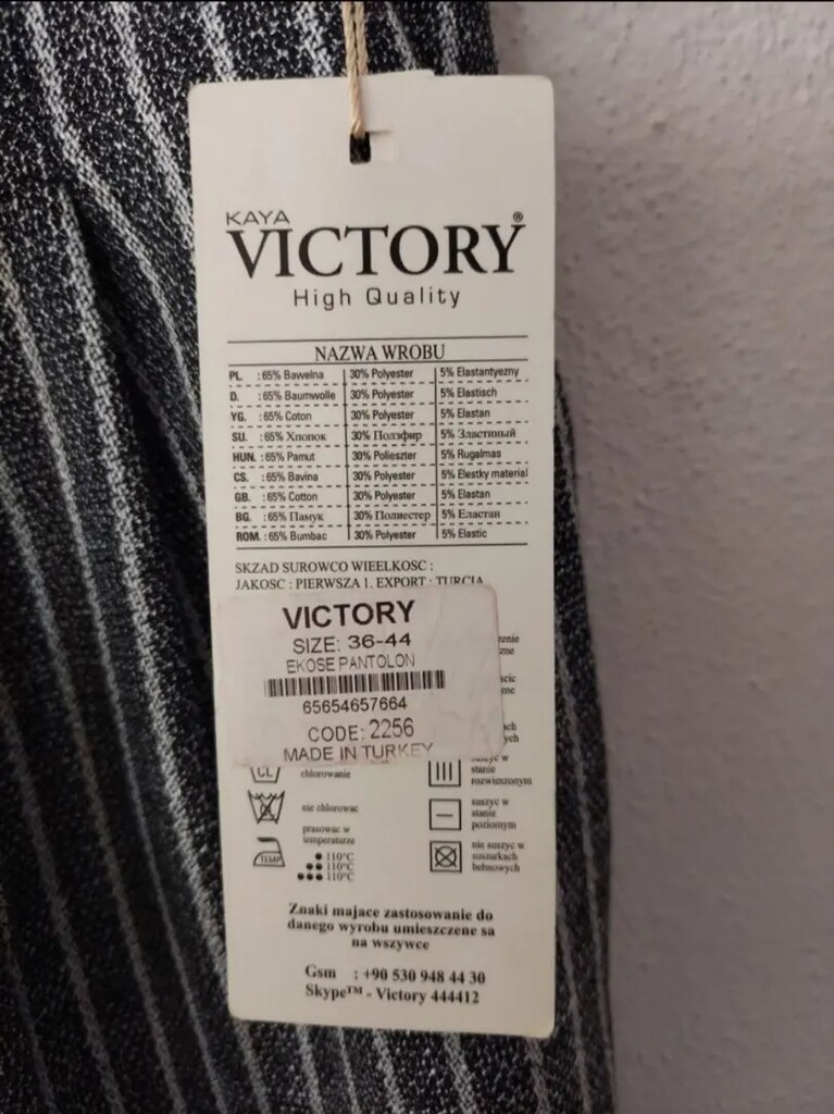 VİCTORY bayan kumaş pantolon 42 beden - 4