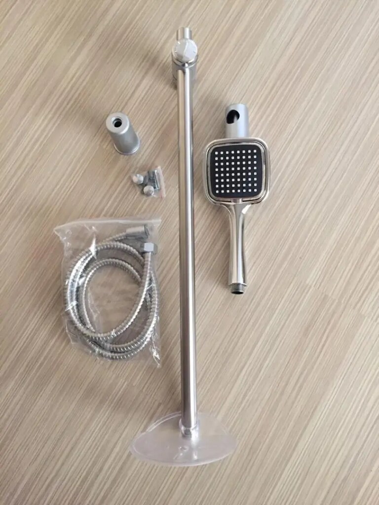 Kare Sürgülü Duş Seti - 8