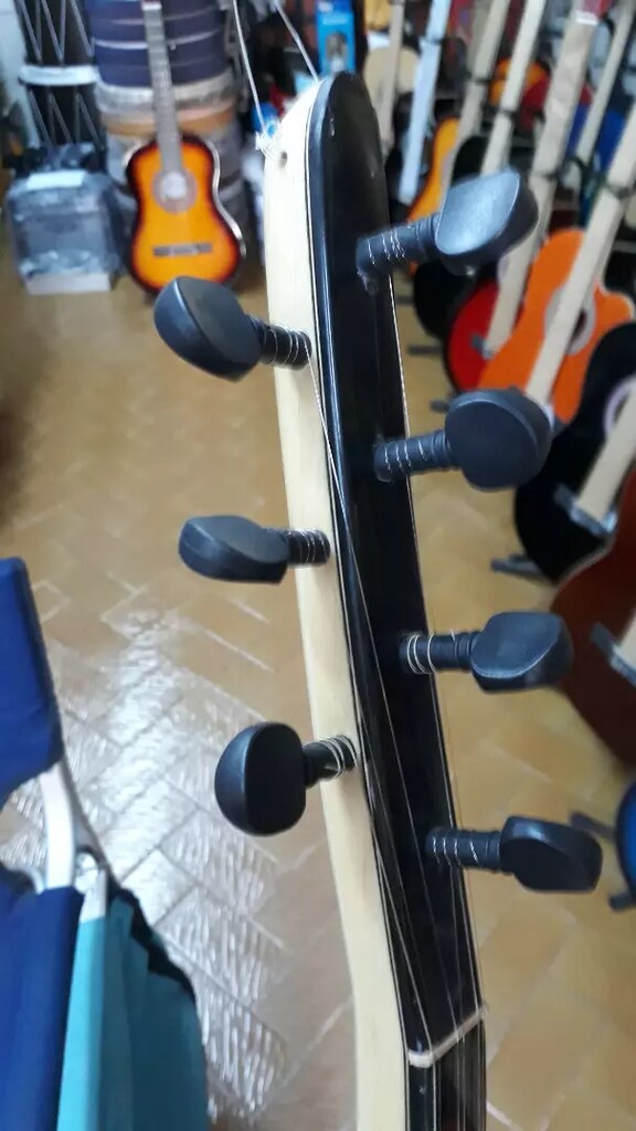 Yaprak ceviz Bağlama ladin kapak profesyonel. - 7