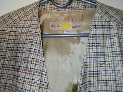 CAMEL KUMAŞ YELEK KLASİK YENİ GİBİ S / M