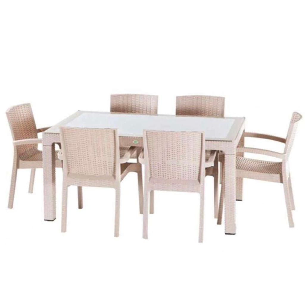 Violet rattan masa takımı sıfırı ir ayırt edilemez yenilikte - 2
