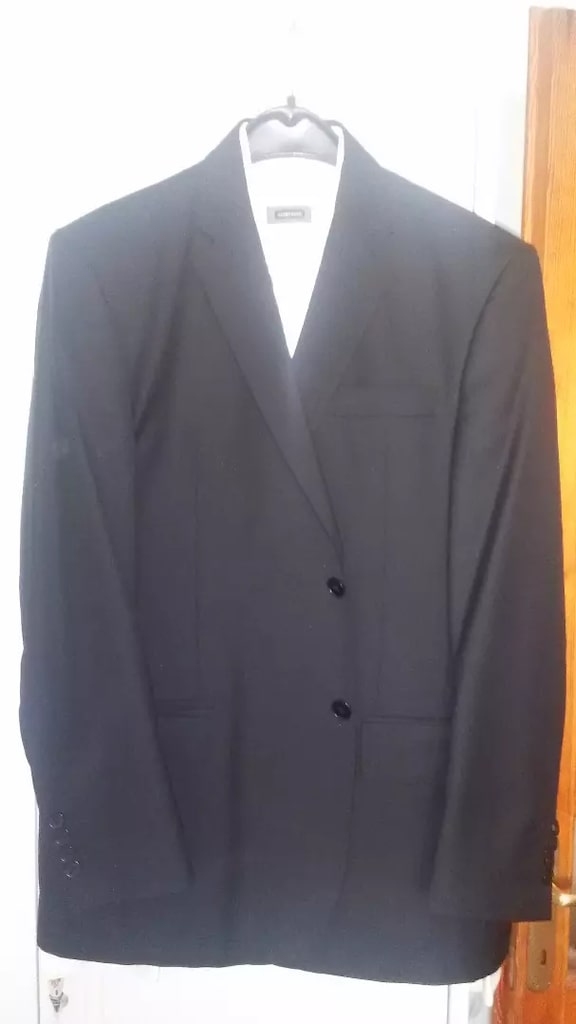52 BEDEN 4 DROP SİYAH SABRİ ÖZEL DAMAT TAKIM ELBİSE