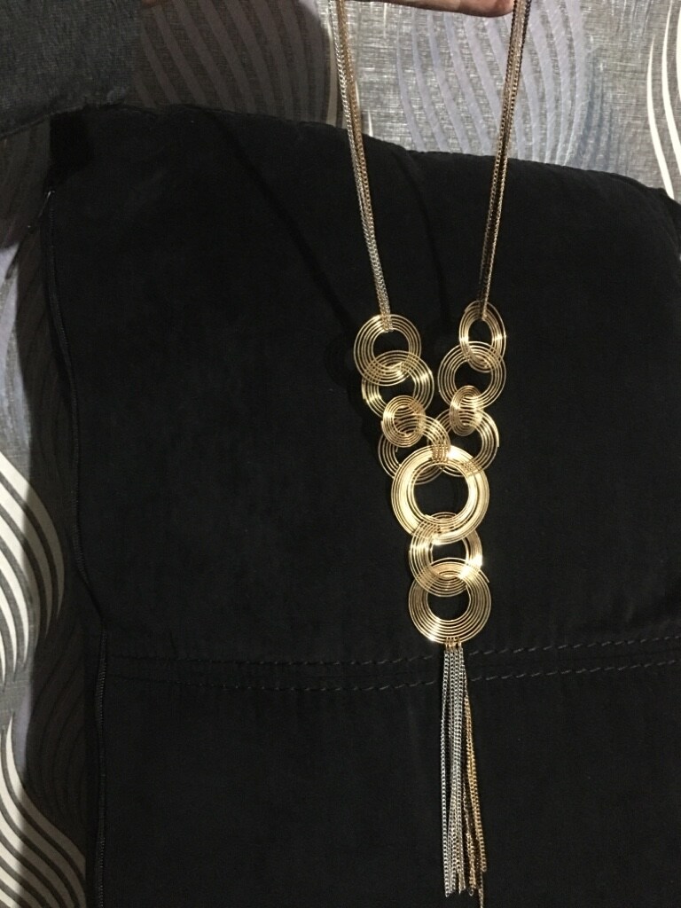 Gold renkli şıkk kolye - 4