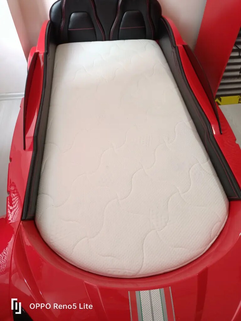 Çilek marka BAMBU OVAL YATAK.Arabalı yatak içine Uygun(95-195) ölçüde - 5