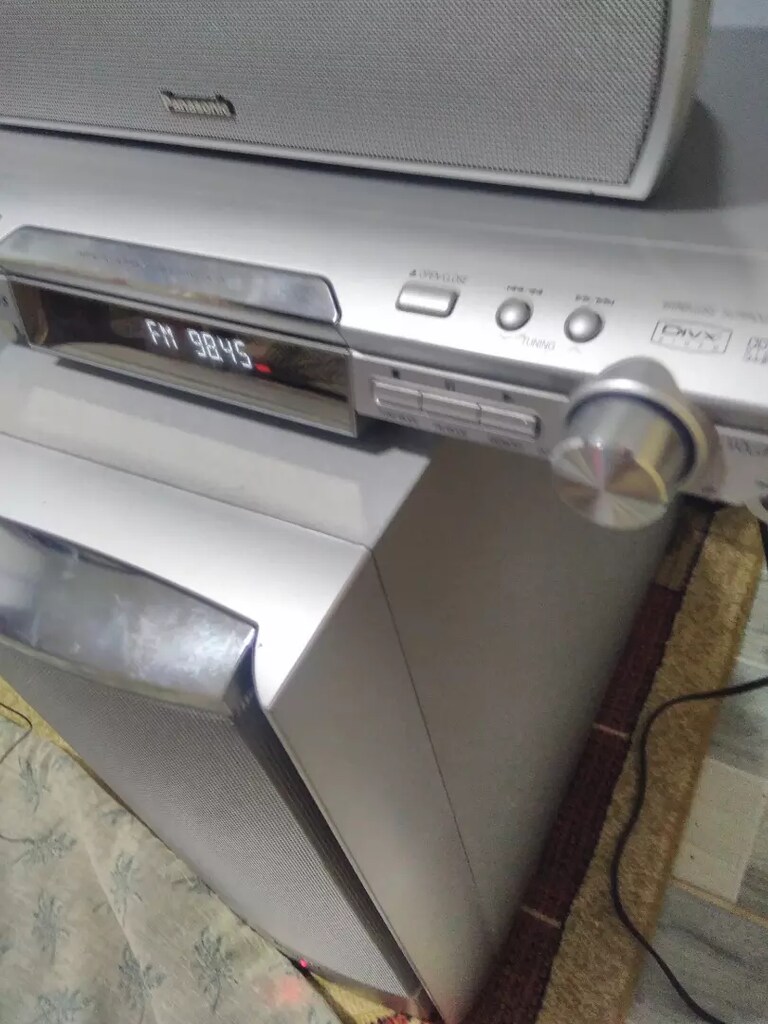 PANASONİC 5 + 1 SİNEMA SİSTEMİ ORJİNAL DVD RAADYO AUX - 6