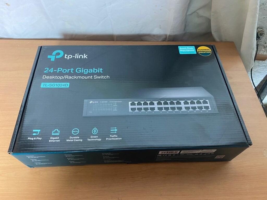 TP-LINK TL-SG1024 24PORT 10/100/1000 Gigabit SWITCH - 7