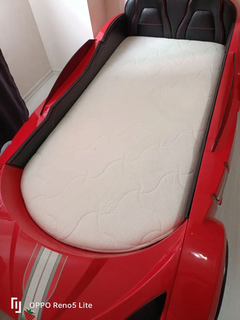 Çilek marka BAMBU OVAL YATAK.Arabalı yatak içine Uygun(95-195) ölçüde - 2