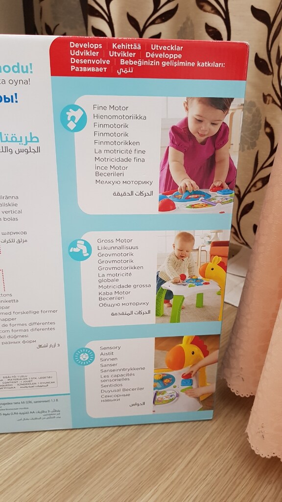 Fisher Price Melodili Zürafa Aktivite Masası - 5