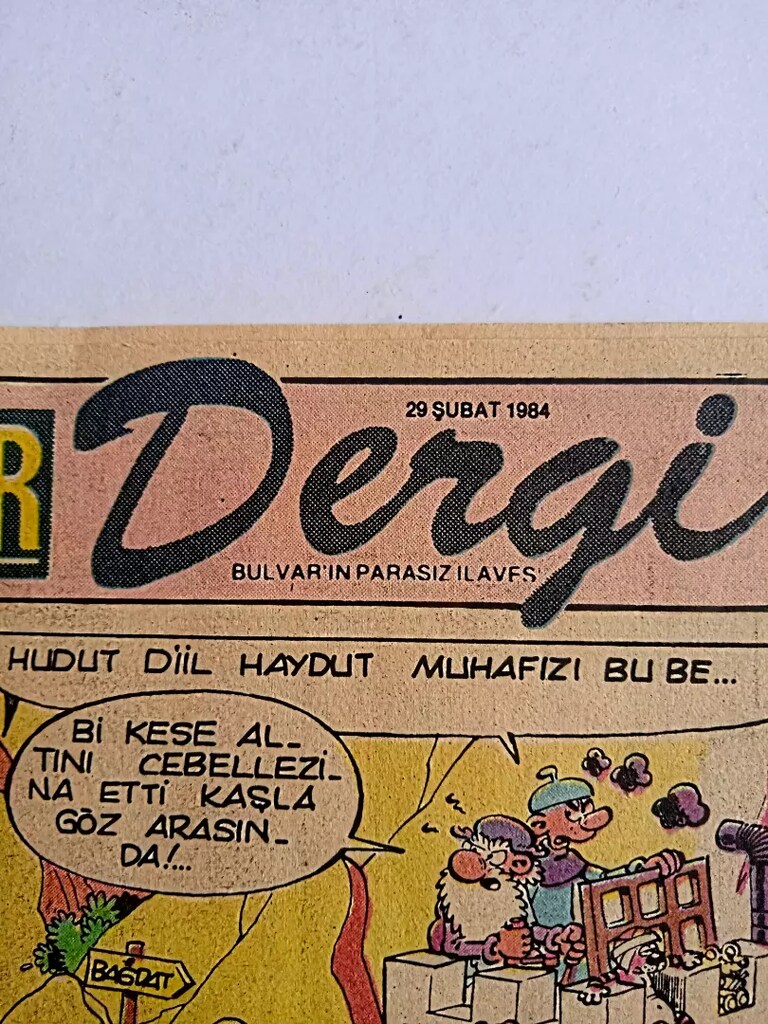 1984 Bulvar Gazetesi Mizah Dergi Eki - 2