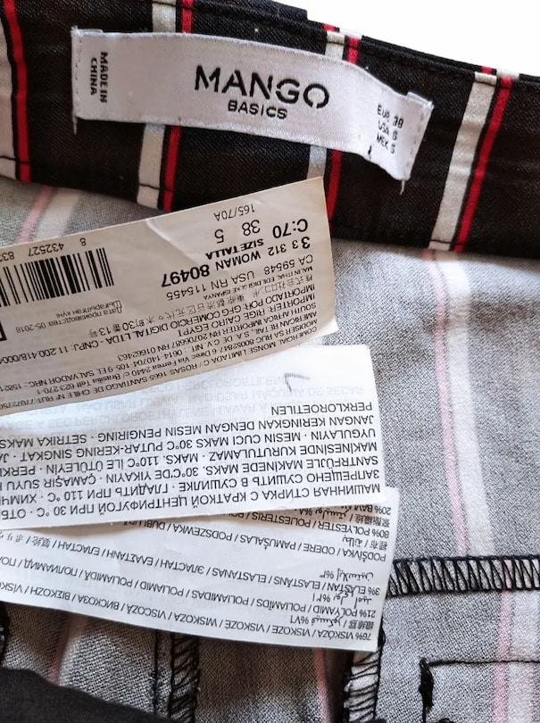 MANGO COLA PAÇA YIRTMAÇ LİKRALI PANTOLON - 5