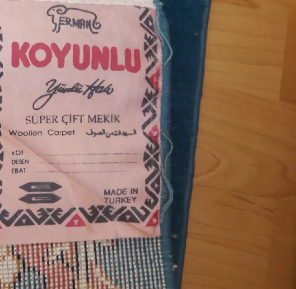 Kullanilmamiş iki adet yollu boy 3 metre en 1 metre - 3