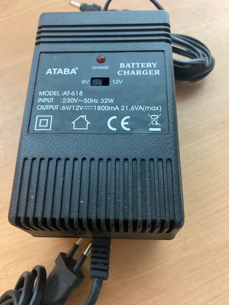 Ataba AT-618 6V-12V 1800mA Akü Şarj Cihazı - 5