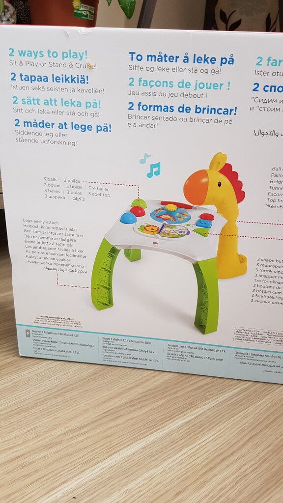 Fisher Price Melodili Zürafa Aktivite Masası - 4