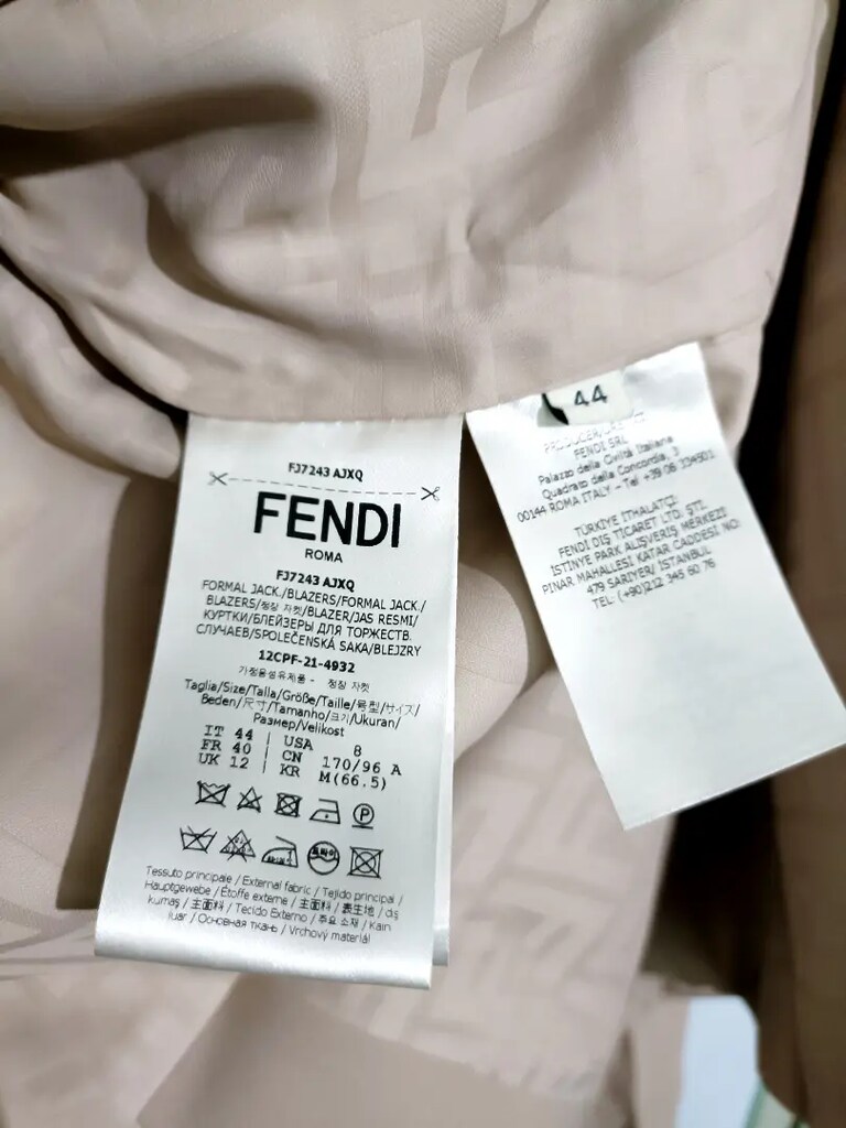 Fendi Cady Bayan Takım Elbise - 10