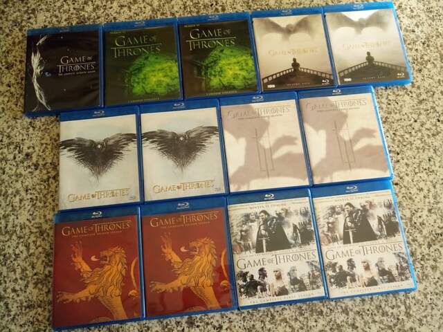 Game Of Thrones 1-7 Sezon 30 Disc Blu-Ray (KOPYA)