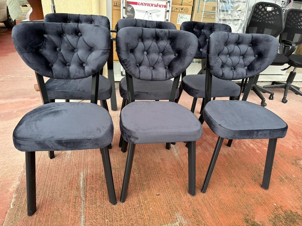 Sıfır ürün kaliteli 6 elma modeli sandalye - 3