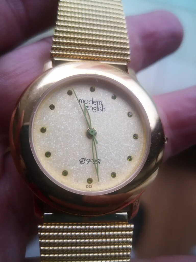 Modern English Gold Kol Saati - 5