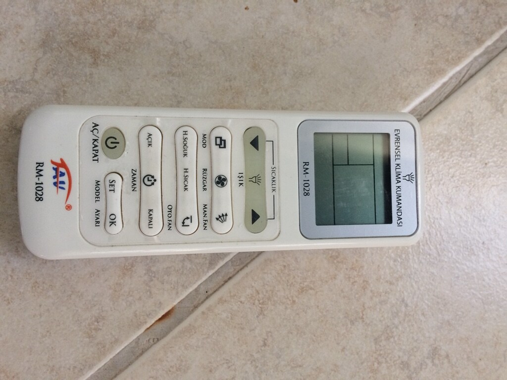 Klima pas kumandaları beko arçelik - 2