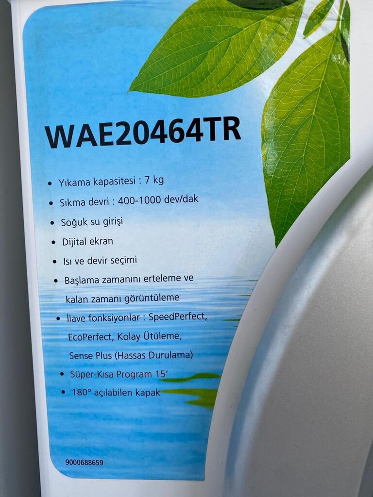 BOSCH WAE20464TR ÇAMAŞIR MAKİNESİ - 2