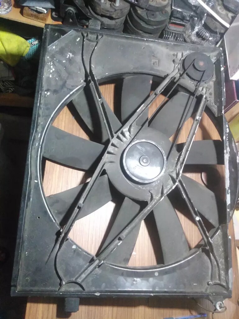MERCEDES S500 S430 FAN - 4