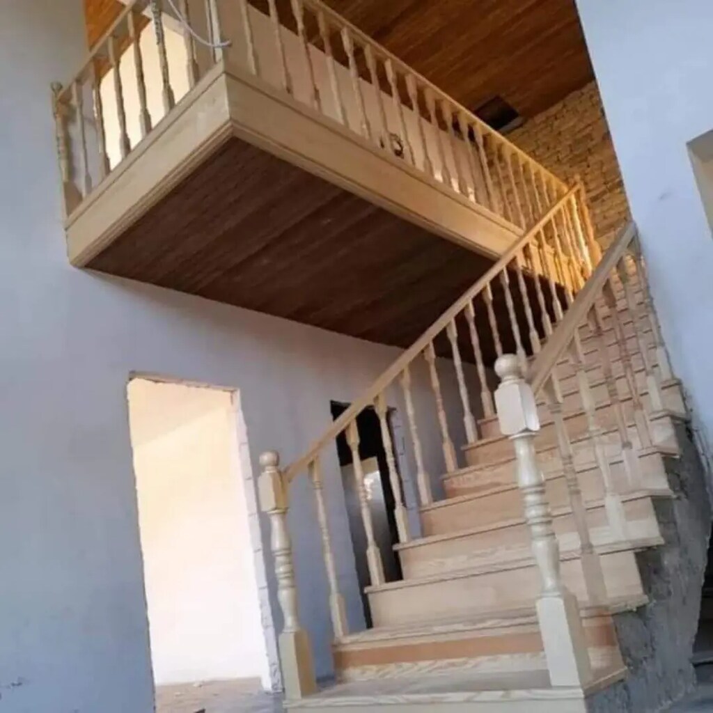 Ahşap merdiven - 9