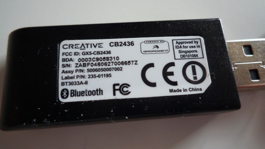 Creative Bluetooth Adapter - CB-2436 - 2