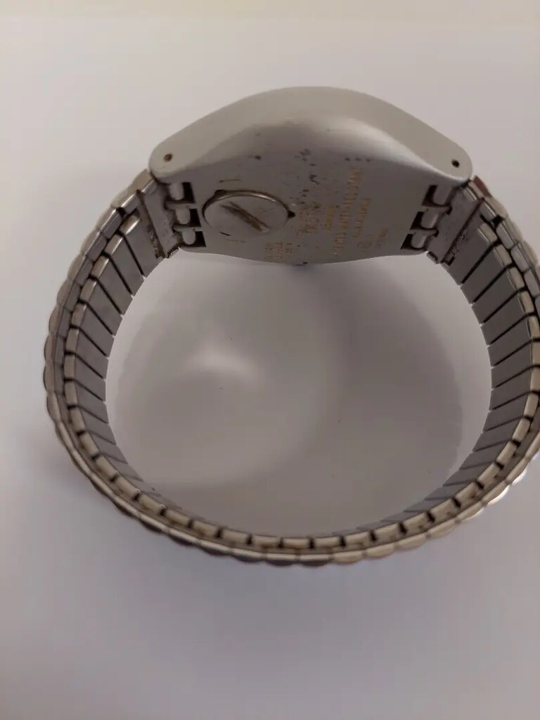 Swatch kol saati (krom yaylı kayış) - 4