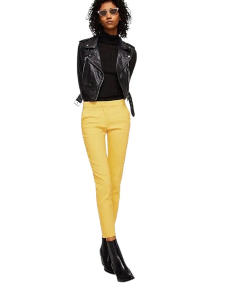 MANGO KETEN LİKRALI PANTOLON - 3