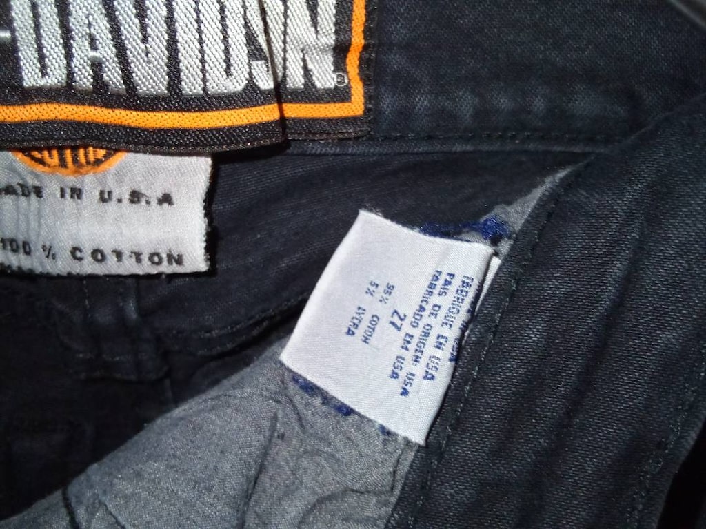 HARLEY DAVIDSON SİYAH JEANS 27 ORİJİNAL