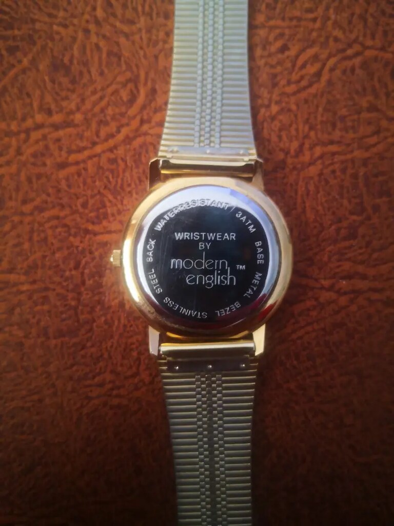 Modern English Gold Kol Saati - 6