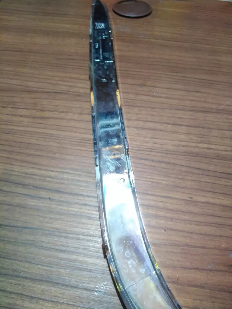 BMW E38 ÖN TAMPON SAĞ ÇITA NİKELAJ - 5