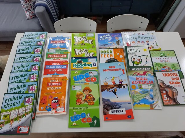 İTÜ Doğa Koleji Ders Kitapları 4. Sınıf