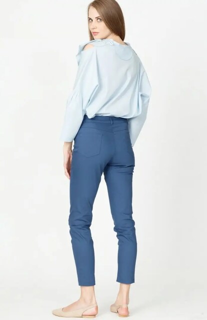 JF INDİGO MOM JEAN PANTOLON 36 YÜKSEK BEL zara mango twist koton