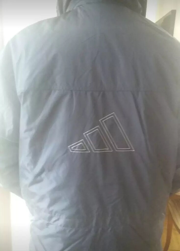 Adidas M beden (Büyük Beden) Uzun Kaban (Sporcu Kaban)