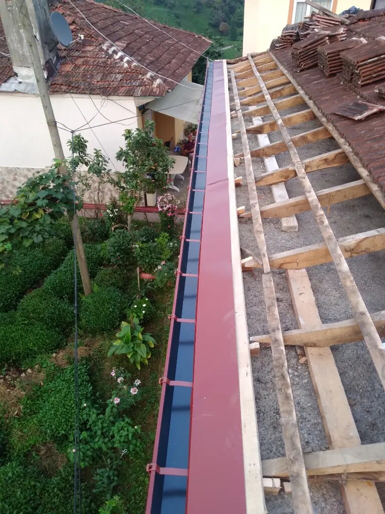 Çati eksiz oluk yapilirr - 9