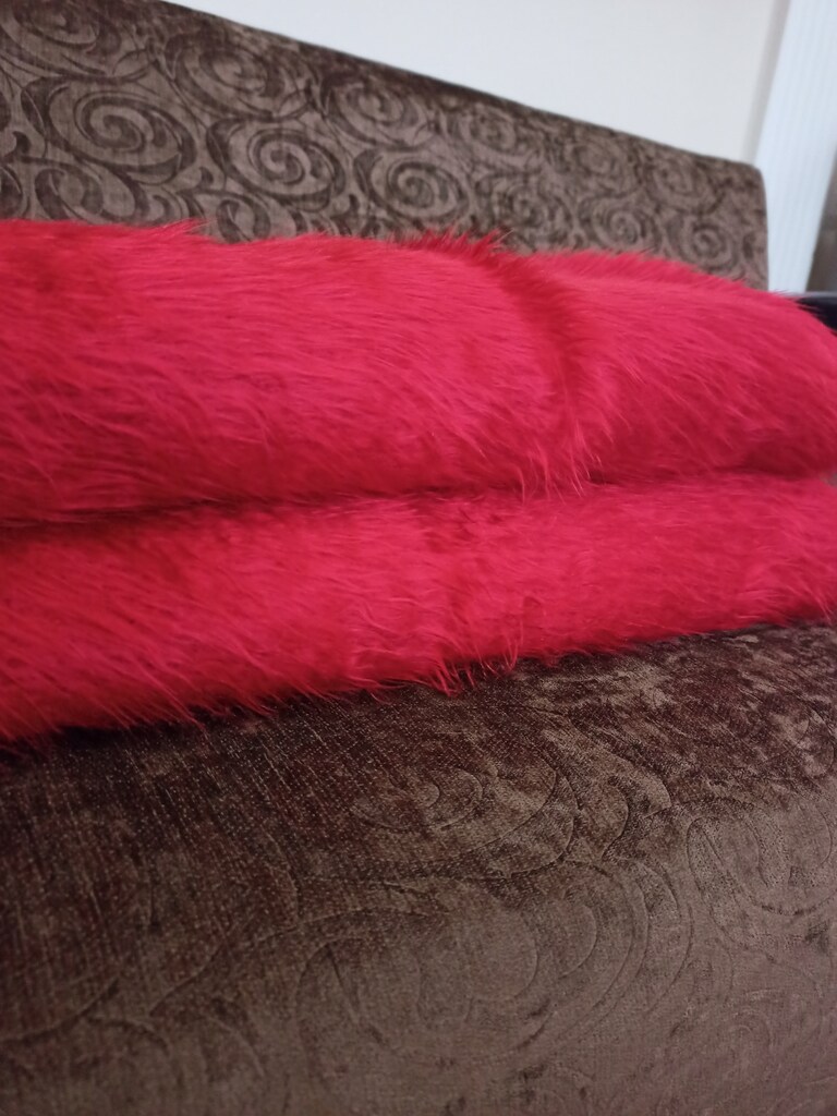 Antika Bulgar tüylü peluş örtü - 9