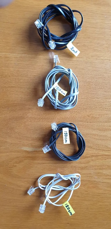 Telefon kabosu iki ucu jacklı 120cm, 150cm, 180cm, 2mt, 11 metre - 3