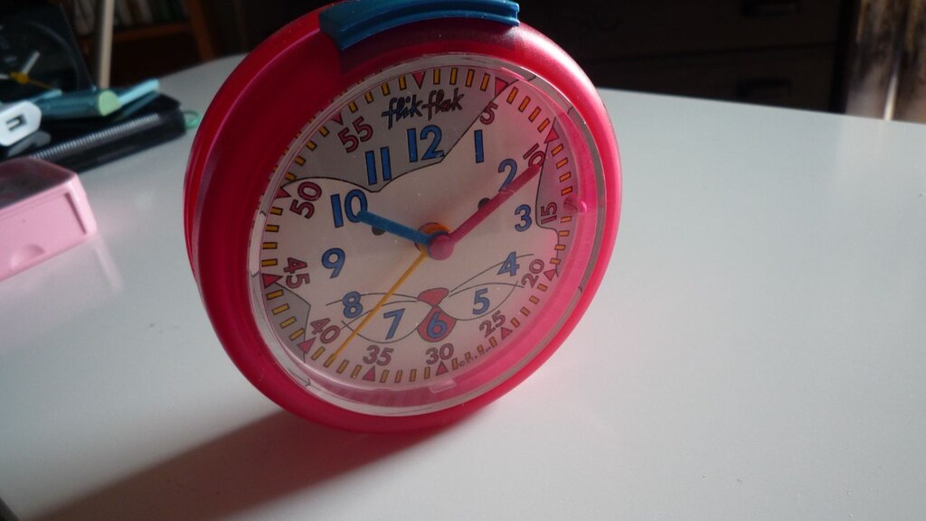 Flick Flack (Swatch) Alarmlı Masa Saati - 3
