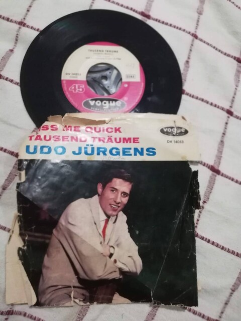 UDO JÜRGENS - KIS MEQICK -45'LİK YABANCI PLAK