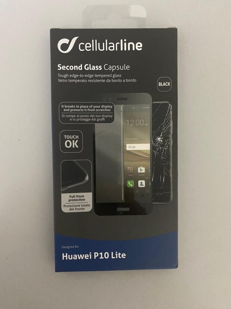 Cellularlıne Huawei P10 lite Çerçeveli Tam Ekran Temperli Cam Ekran - 4